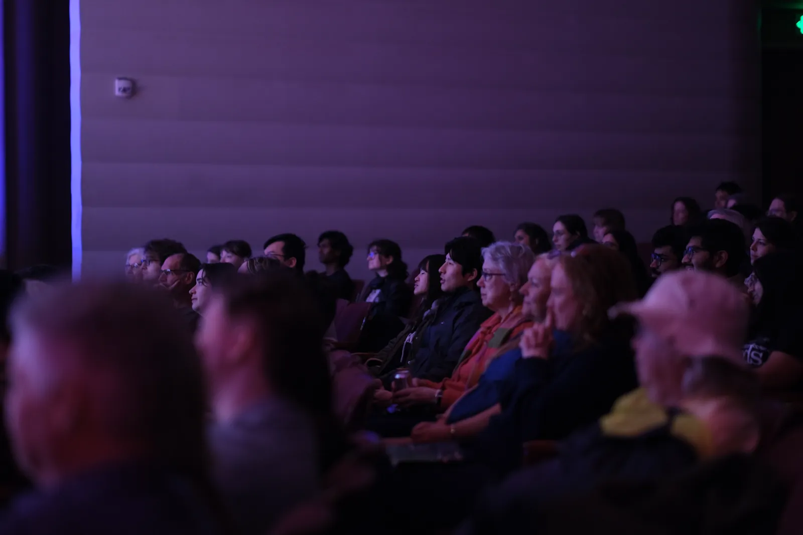 The audience at Odyssey