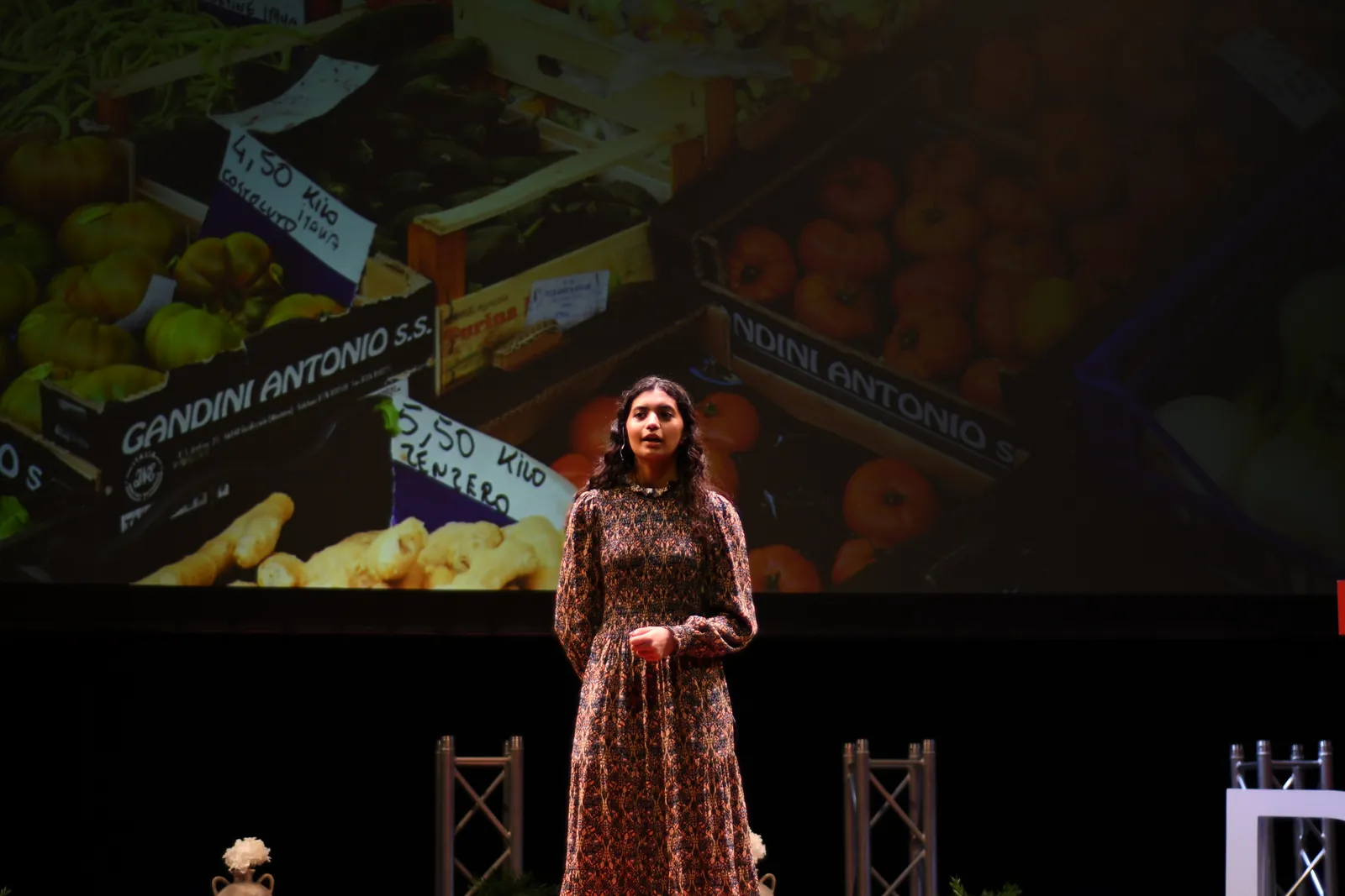 Aastha Patel on stage